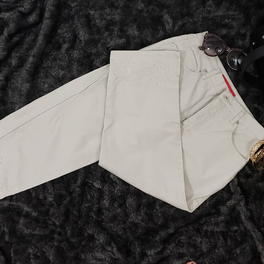 Gloria Vanderbilt Straight Cut Cropped Jeans-8P